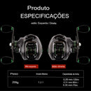 Carretilha Dragon UV200 Drag 10kg lançamento 2023